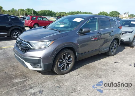 2021 Honda Cr-V 2Wd Ex-L из США, поврежденный, VIN 7FARW1H81ME023790